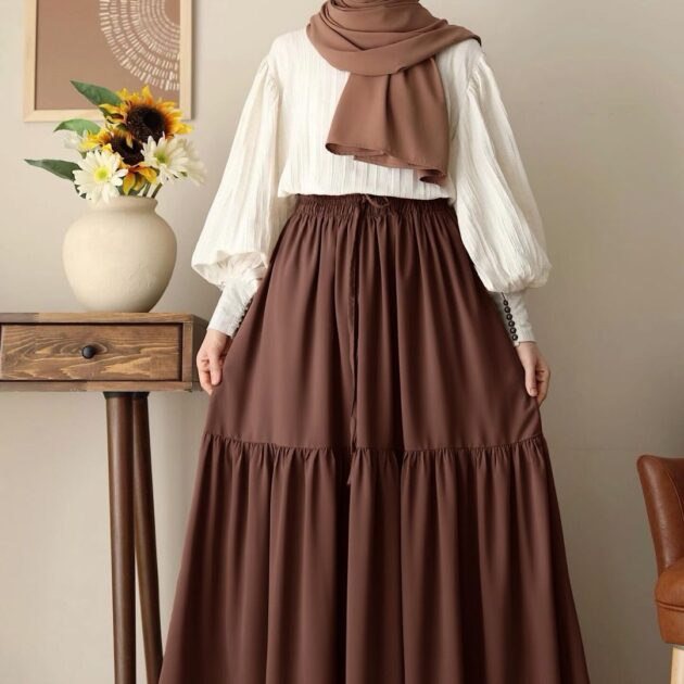 jupe cloche elastique