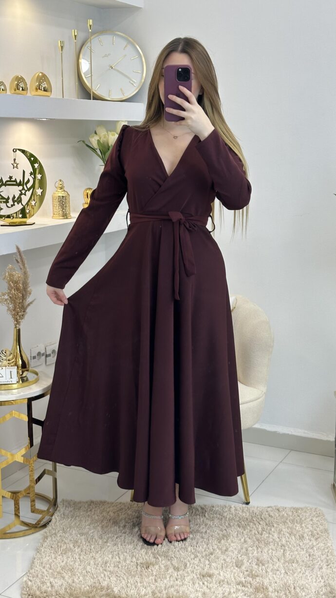 ⁦Robe Longue Élégante⁩ - الصورة ⁦8⁩