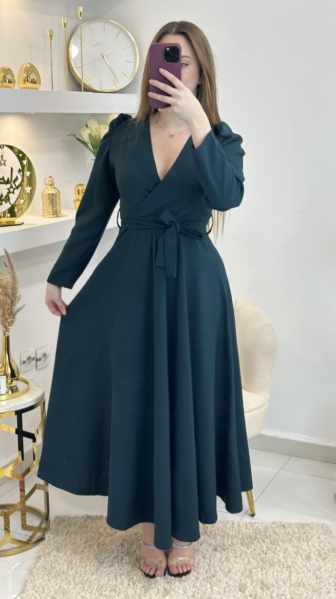 ⁦Robe Longue Élégante⁩ - الصورة ⁦3⁩